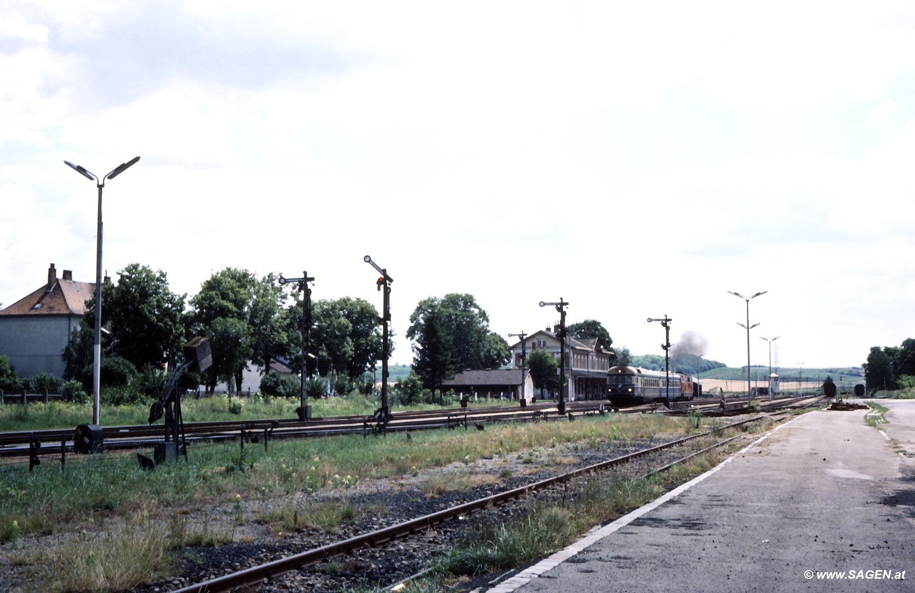 Staatsbahnhof Mistelbach im Weinviertel