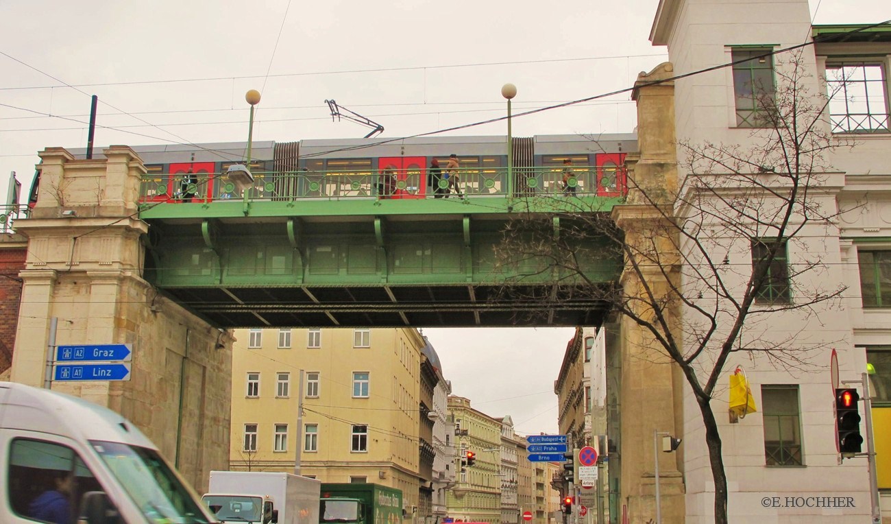 Stadtbahnbrücke Genzgasse Währiger Gürtel Wien