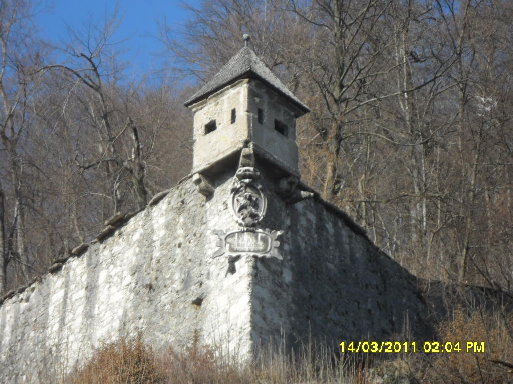 Stadtbefestigung am Kapuzinerberg in Salzburg