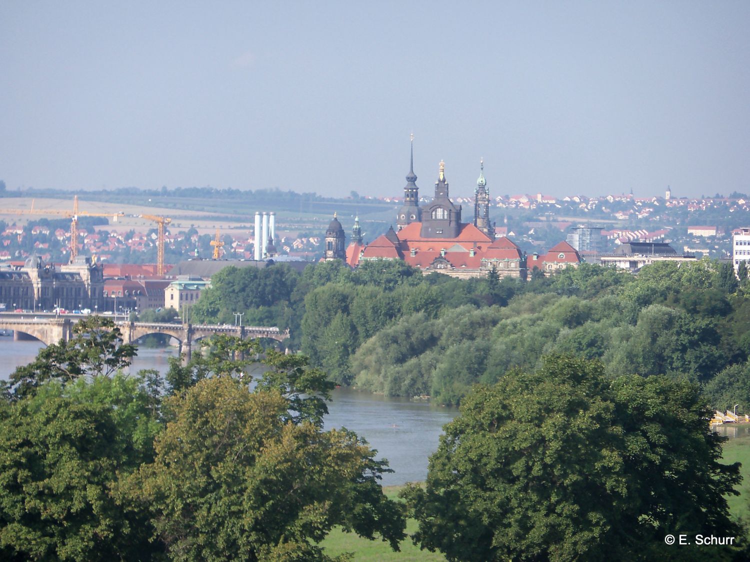 Stadtsilhouette Dresden