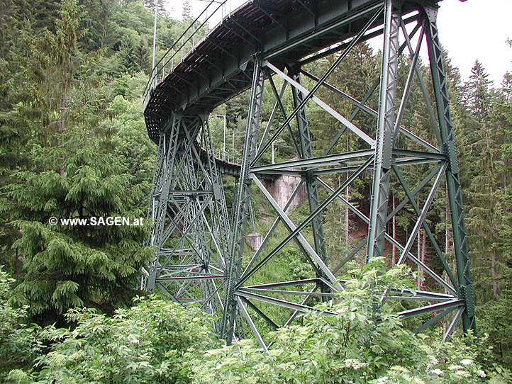 Stahlbrücke Stubaitalbahn Kreith