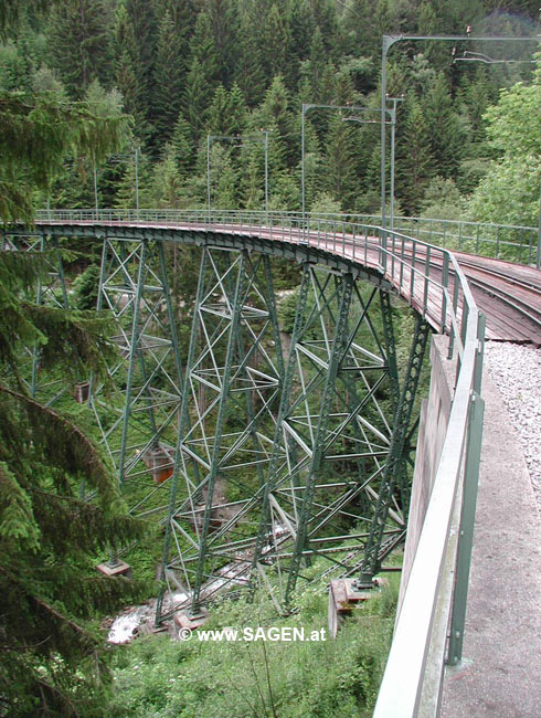 Stahlbrücke Stubaitalbahn Kreith