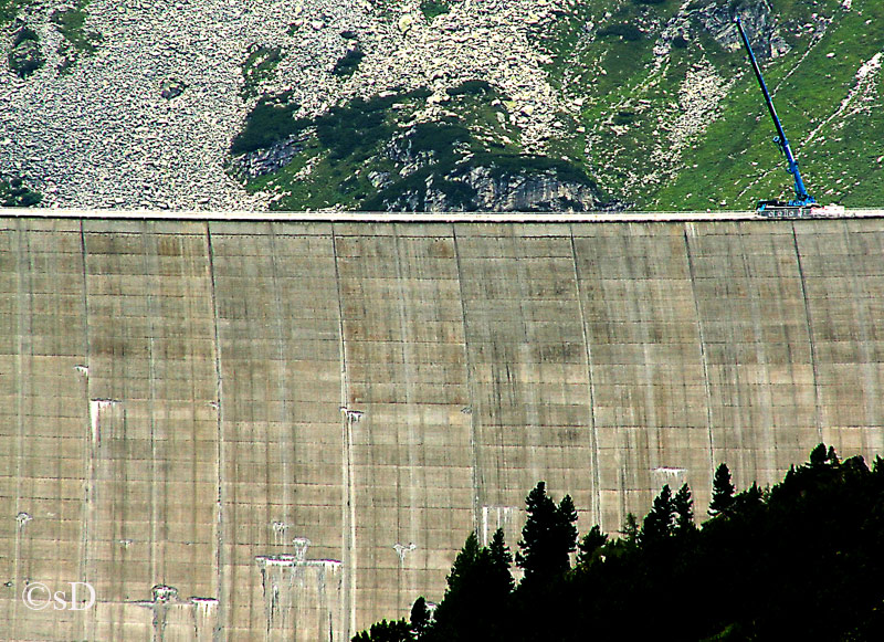 Staumauer Kölnbrein