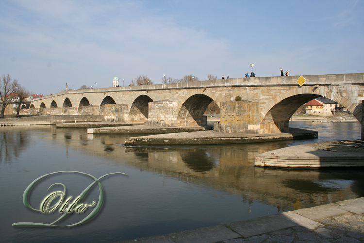 Steinerne Brücke in Regensburg