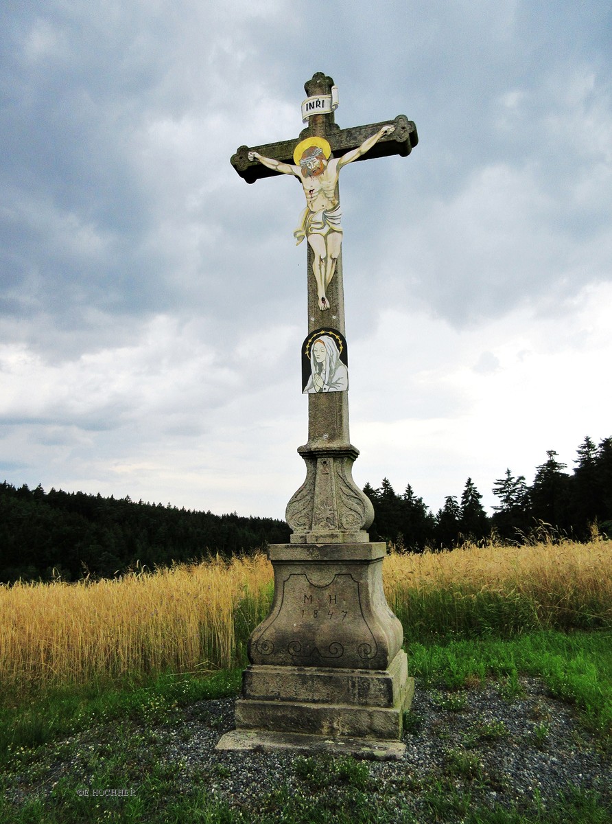 Steinhochkreuz Thuma bei Karlstein an der Thaya