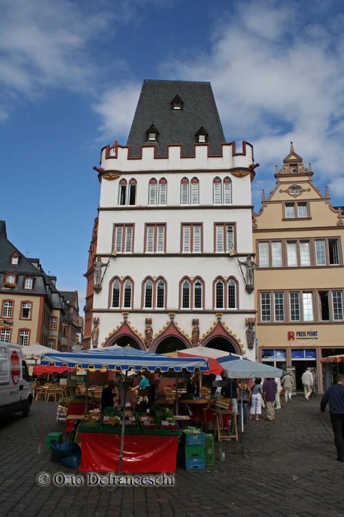 Steipe, ein Bürgerhaus am Hauptmarkt in Trier