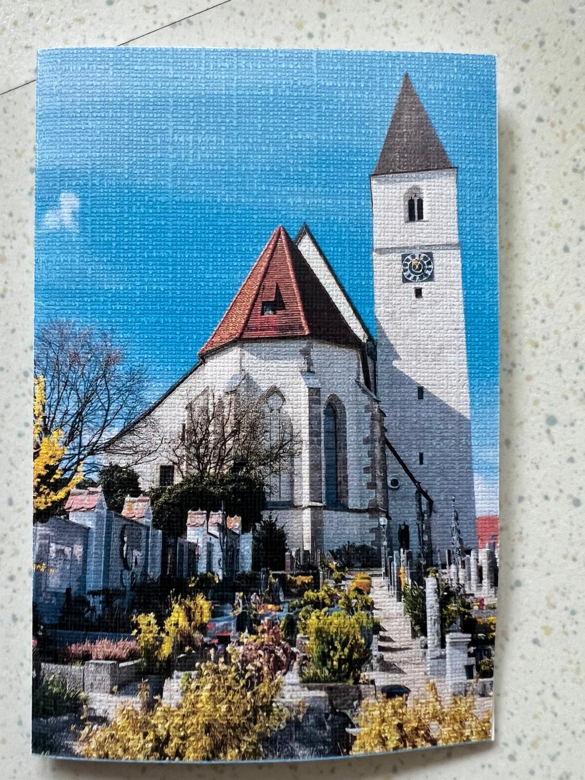 Sterbebild modern, Pfarrkirche Wartberg ob der Aist