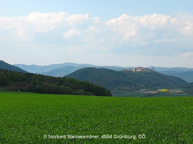 Stift Göttweig von der Kapelle Maria Ellend