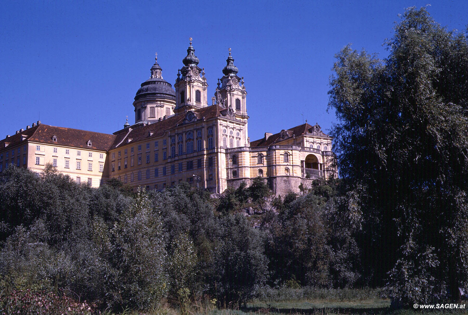 Stift Melk um 1980