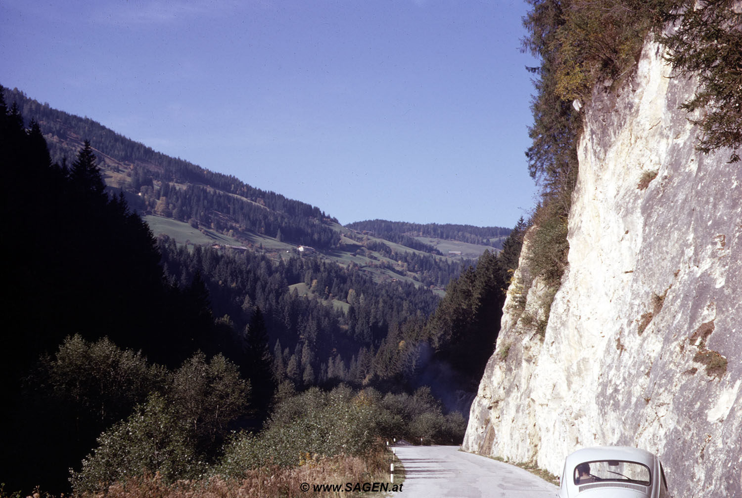 Straße Alpbachtal