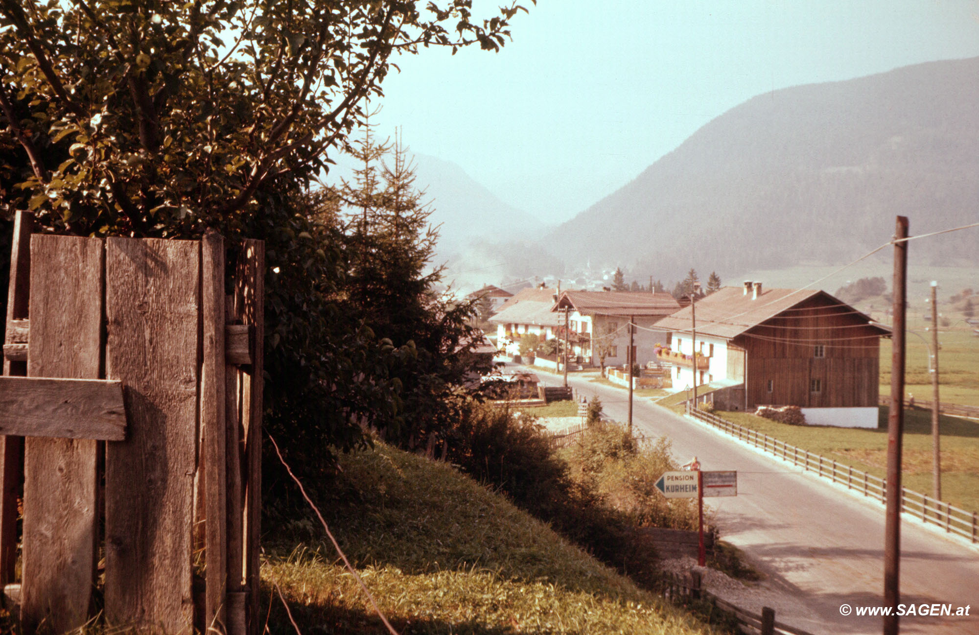 Straße Ehrwald Tirol