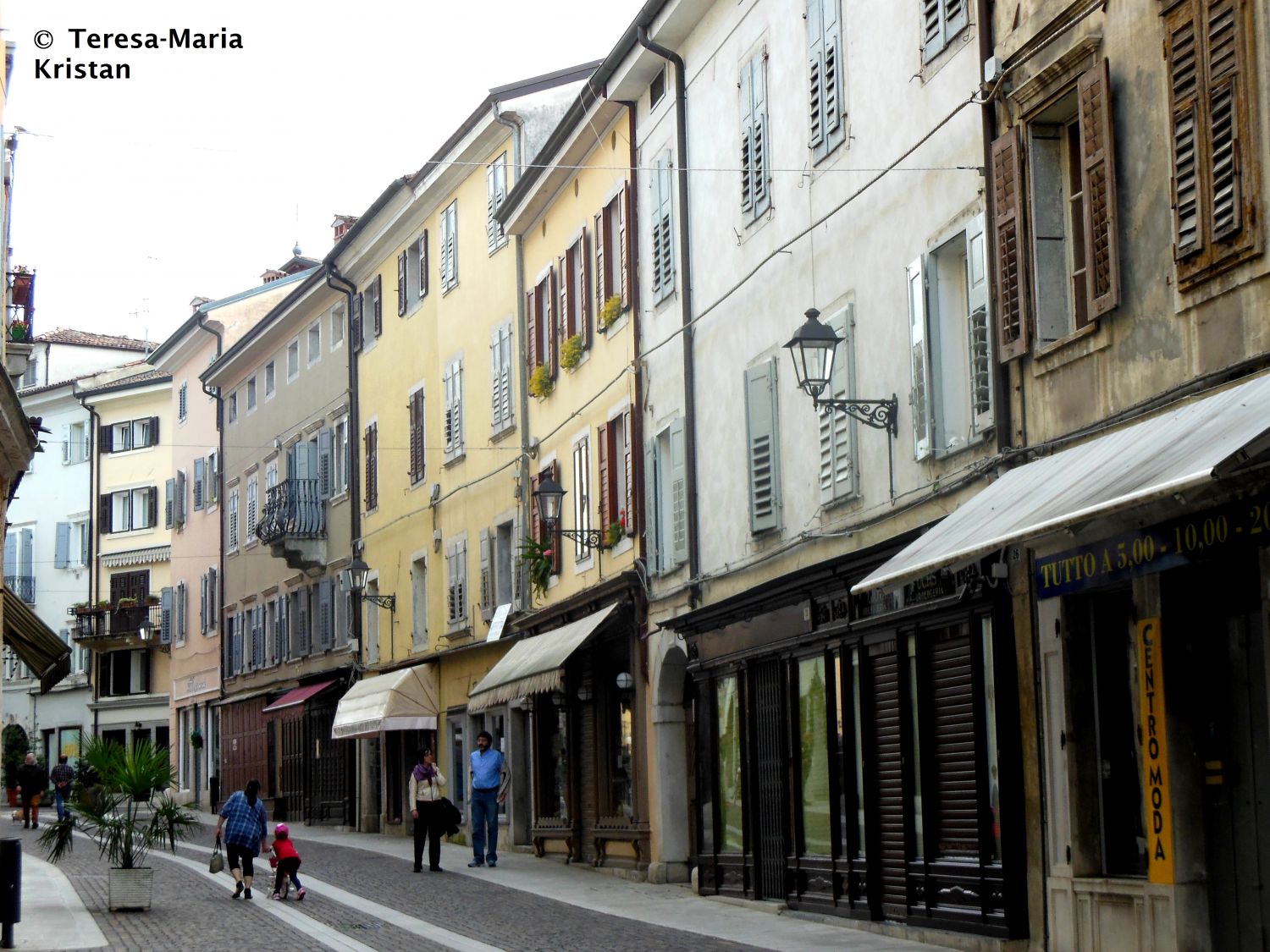 Straße in Goerz (Gorizia)