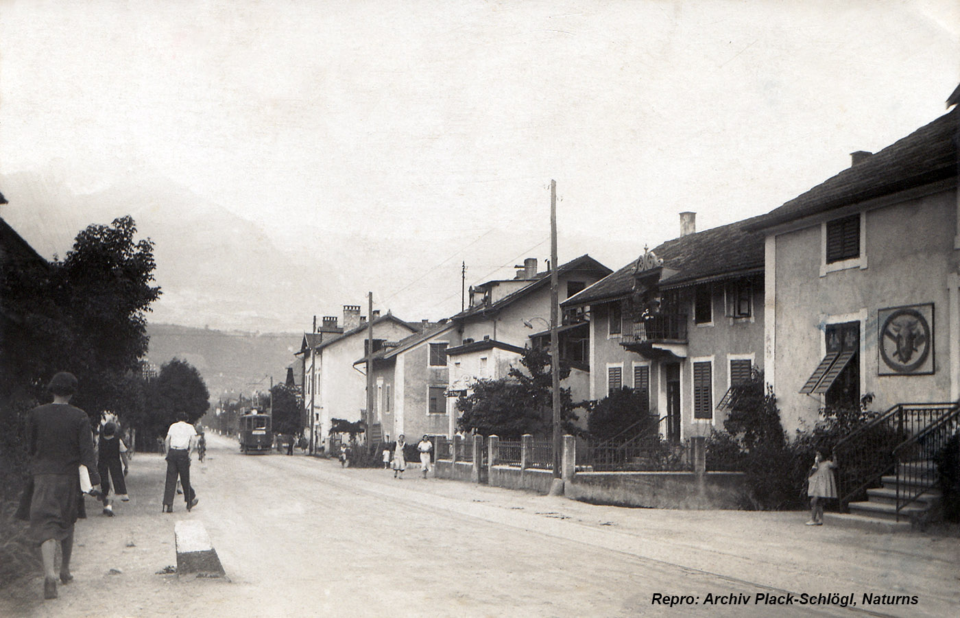 Straßenbahn Meran - Forst in Algund