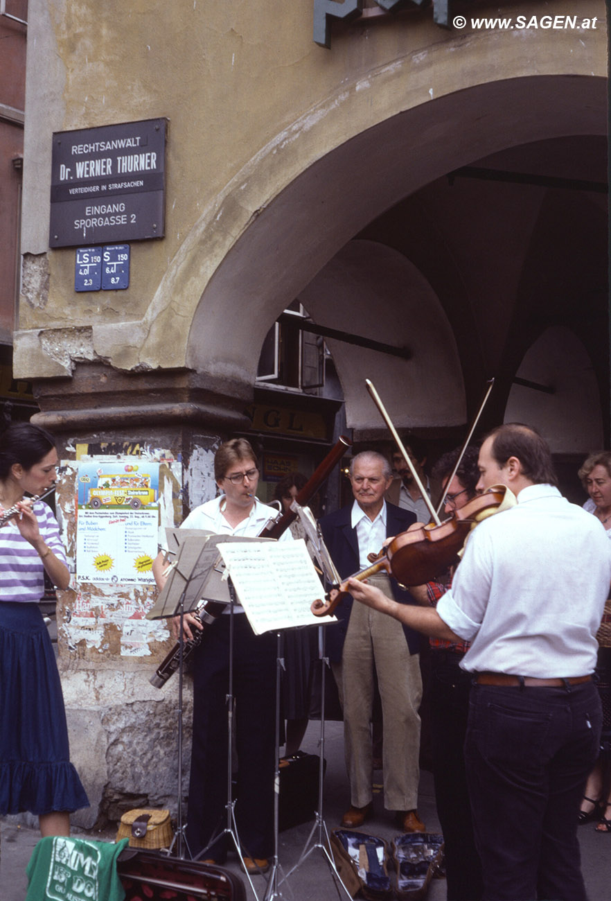 Straßenmusikanten Graz