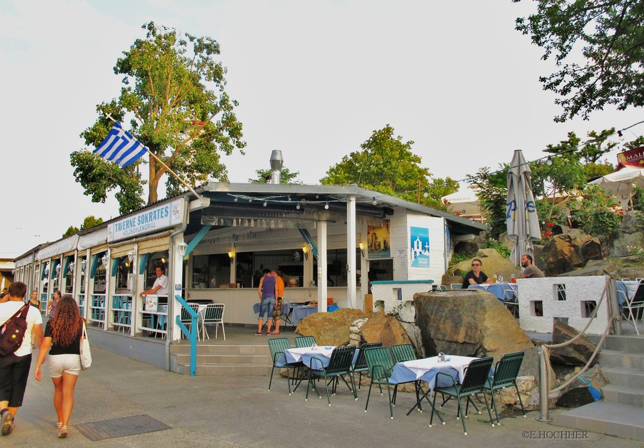 Sunken-City auf der Wiener Donauinsel