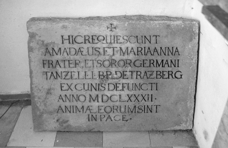 Tänzl Epitaph in Traidendorf (Oberpfalz)