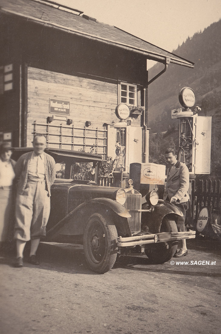 Tankstelle vor Großglocknerfahrt