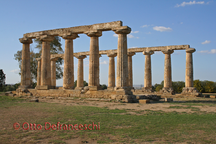 Tavole Palatine in Metapont (Basilicata/Italien)