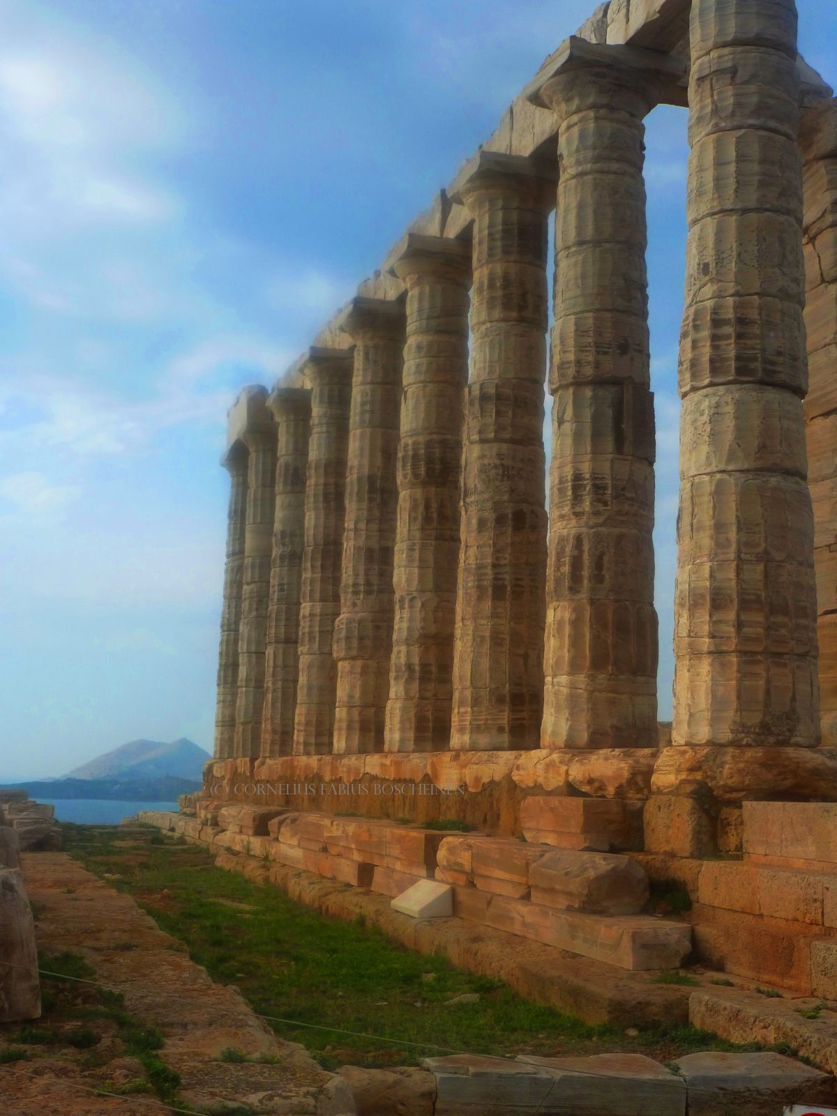 Tempel des Poseidon am Kap Sounion.