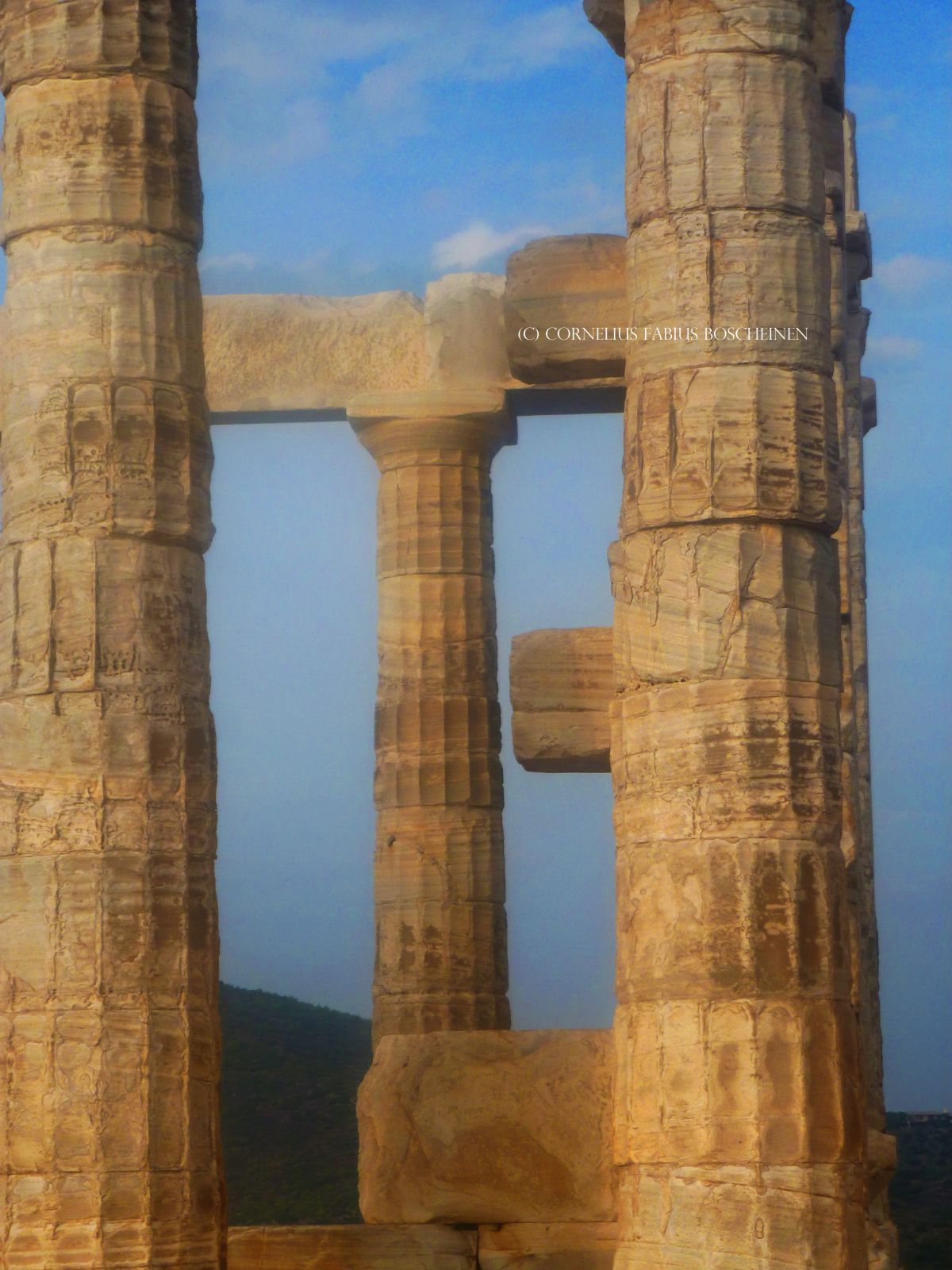 Tempel des Poseidon am Kap Sounion.