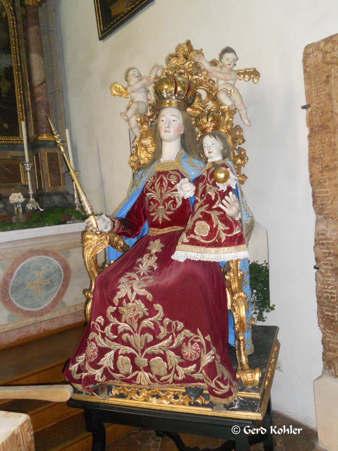 Thronende Madonna, Kitzbühel