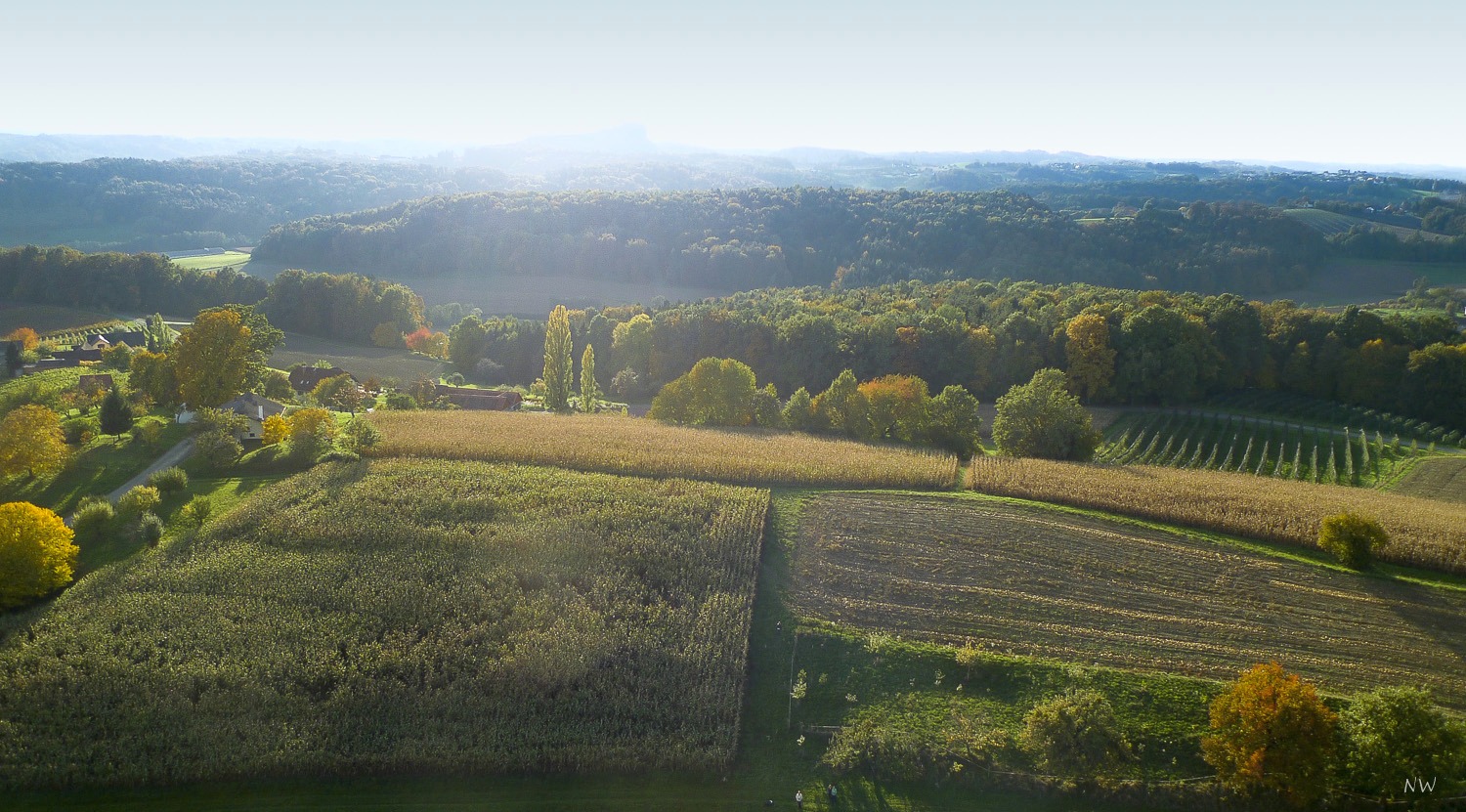 Tiefenbach - Blick Richtung Riegersburg