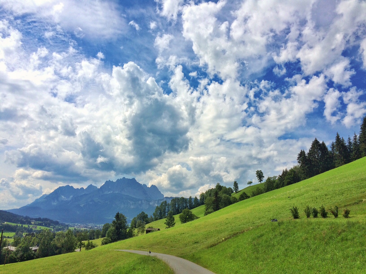 Tiroler Jakobsweg bei Fieberbrunn