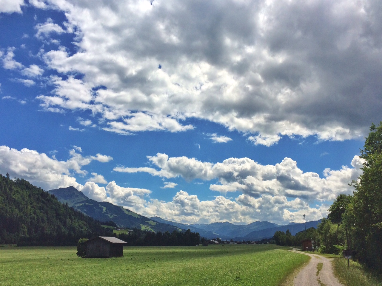 Tiroler Jakobsweg bei Kirchdorf in Tirol