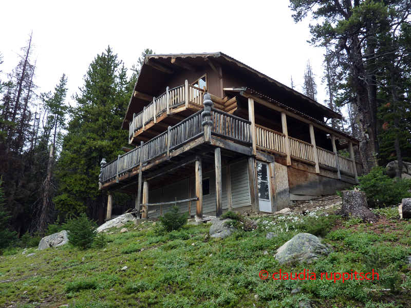 Tom's Cabin im Cathedral Provincial Park, Kanada