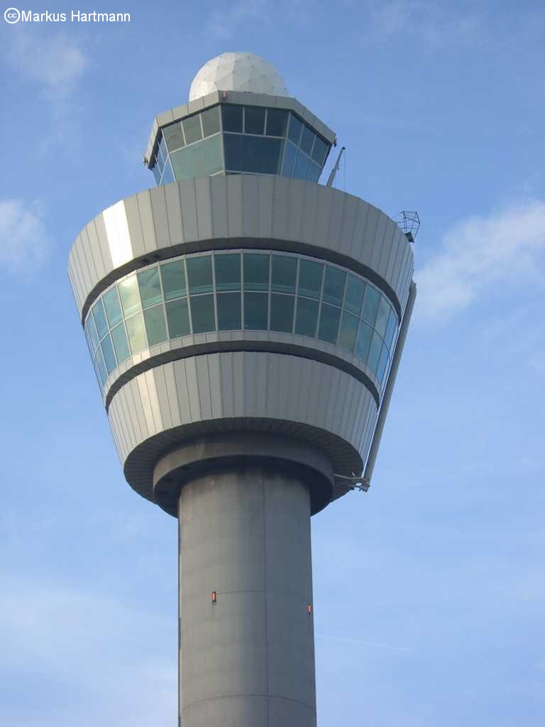 Tower Flughafen Amsterdam