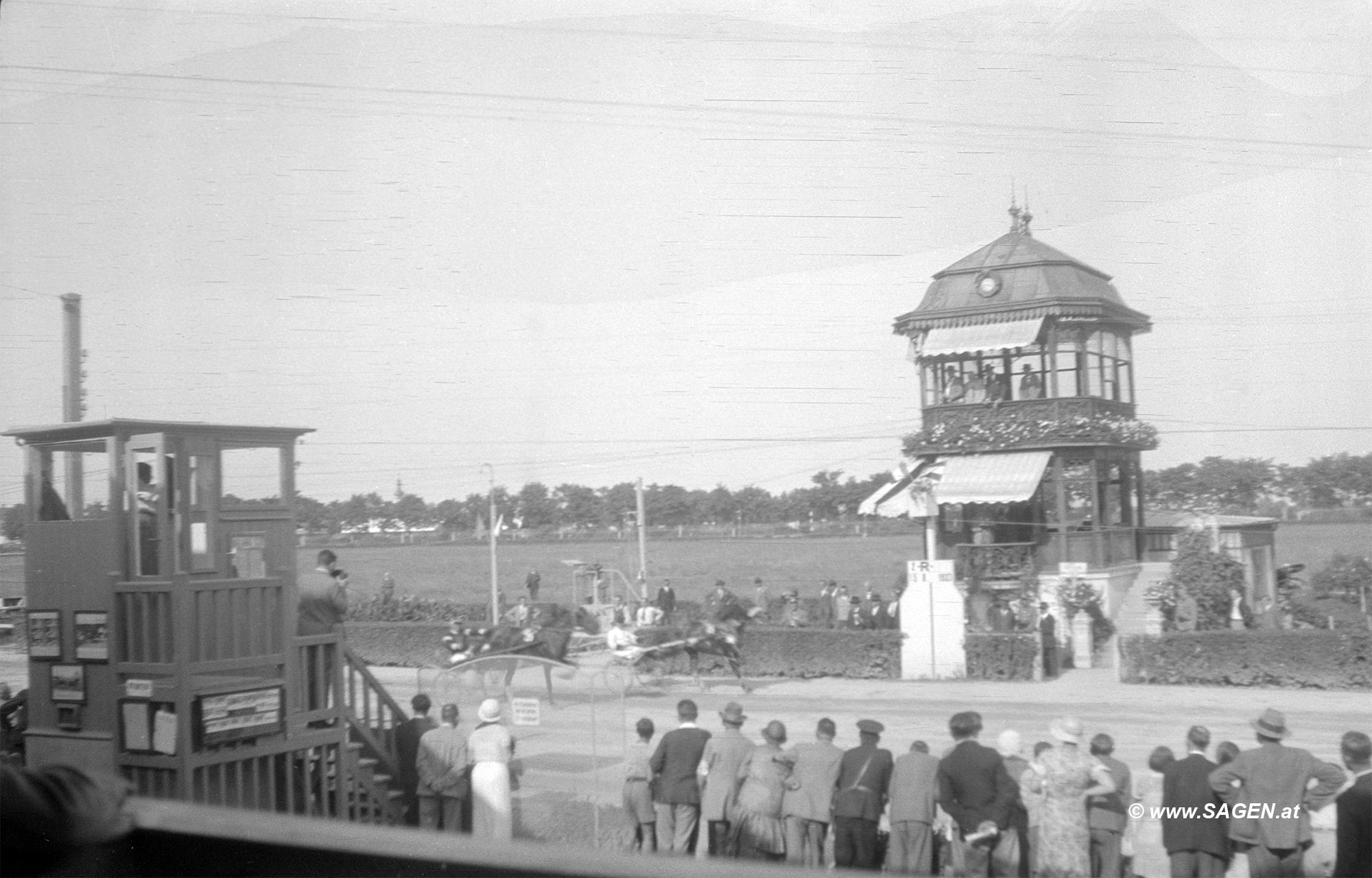 Trabrennbahn Baden bei Wien 1934