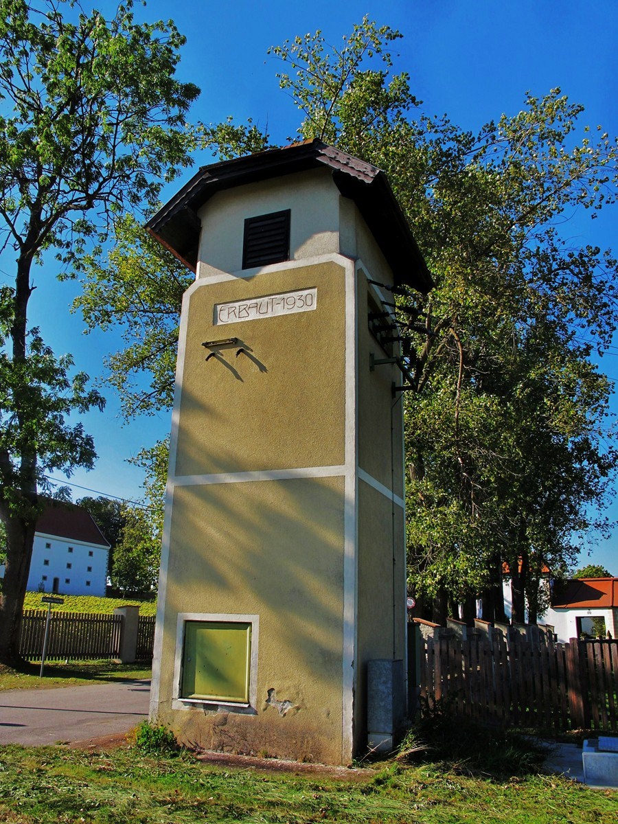 Trafo-Glockenturm in Drösiedl