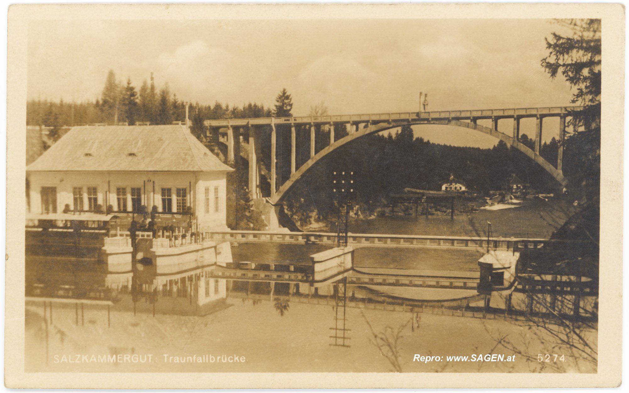 Traunfallbrücke 1926