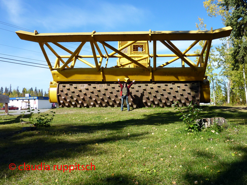 Tree Crusher, Mackenzie, British Columbia, Canada