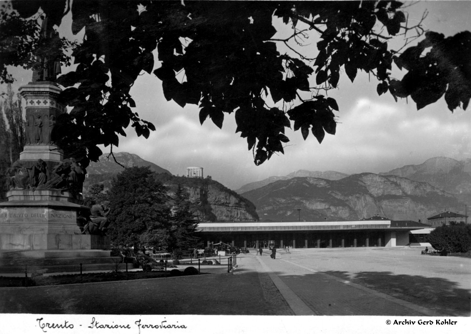 Trient-Bahnhof 1937