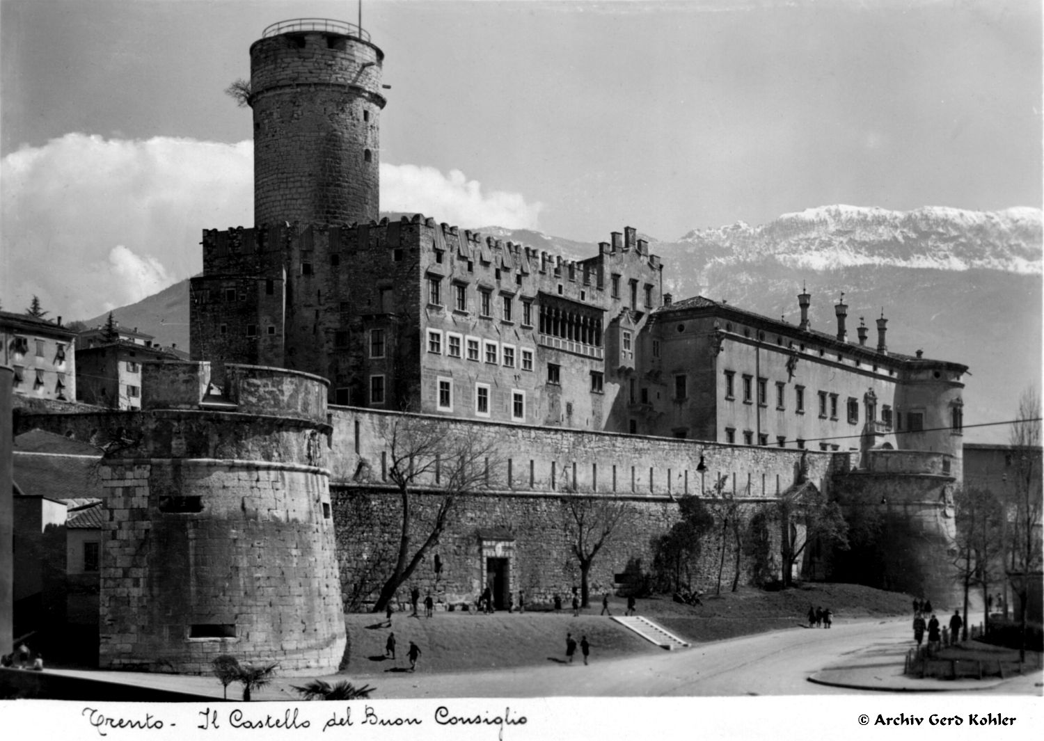 Trient-Schloss 1937