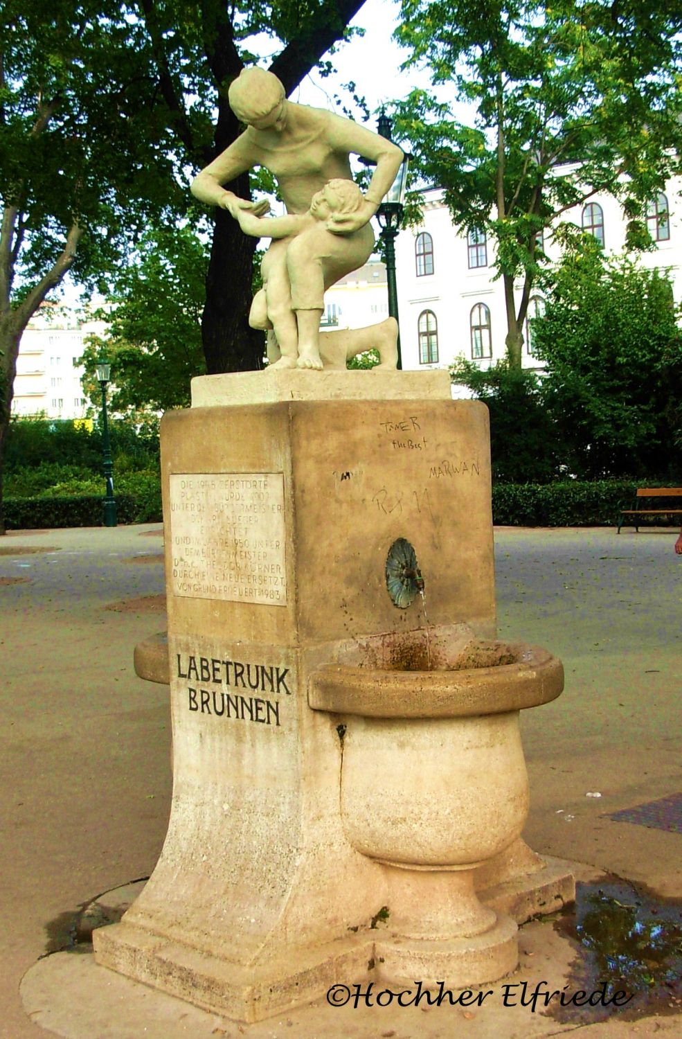 Trinkbrunnen im Wiener Stadtpark