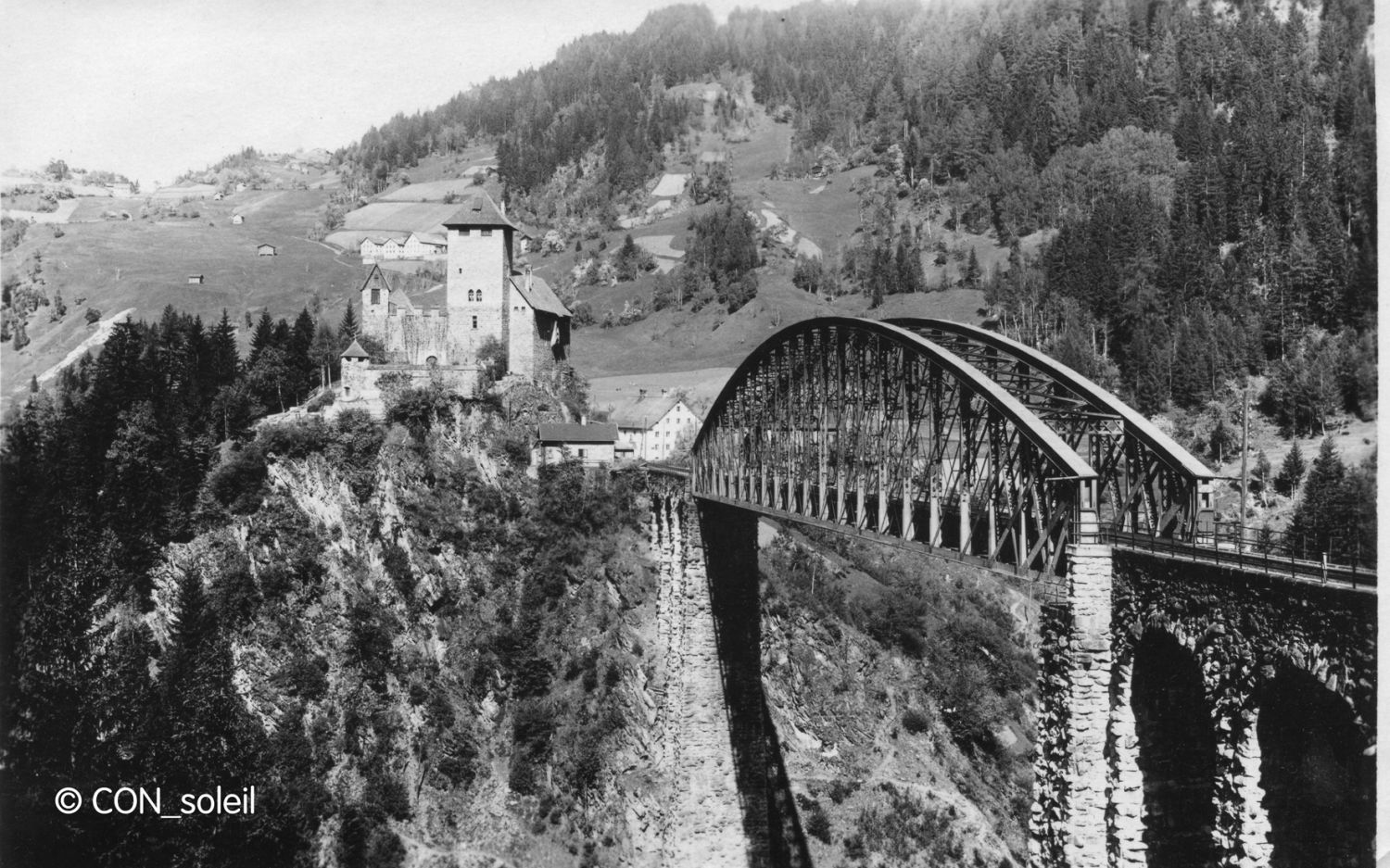 Trisannabrücke Foto Urausführung vor 1923