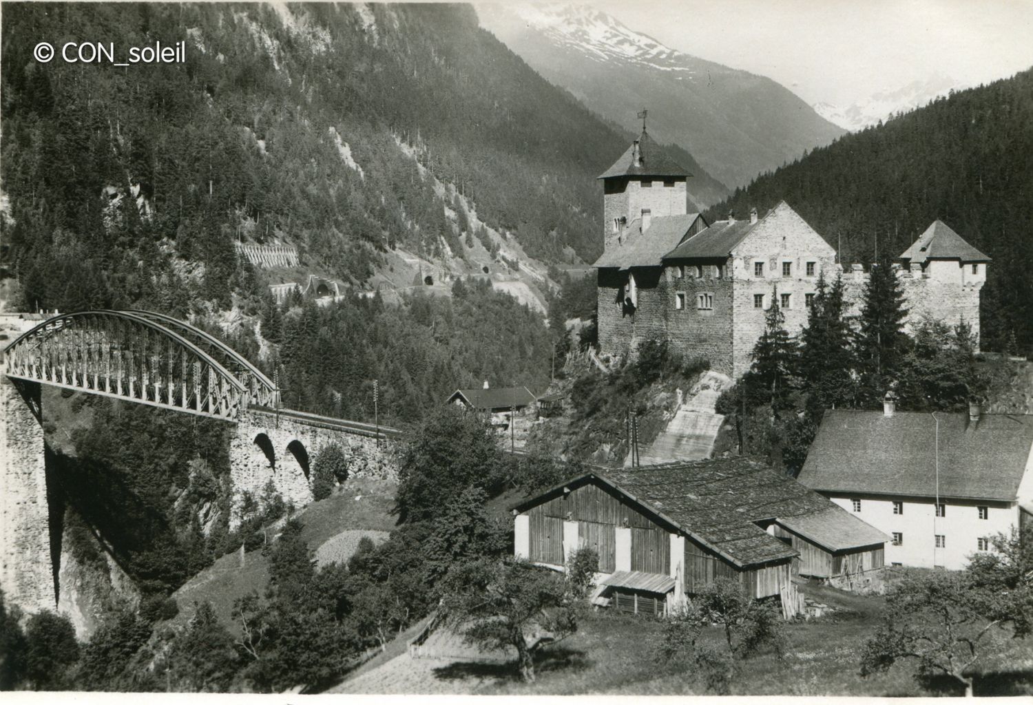 Trisannabrücke vor 1923