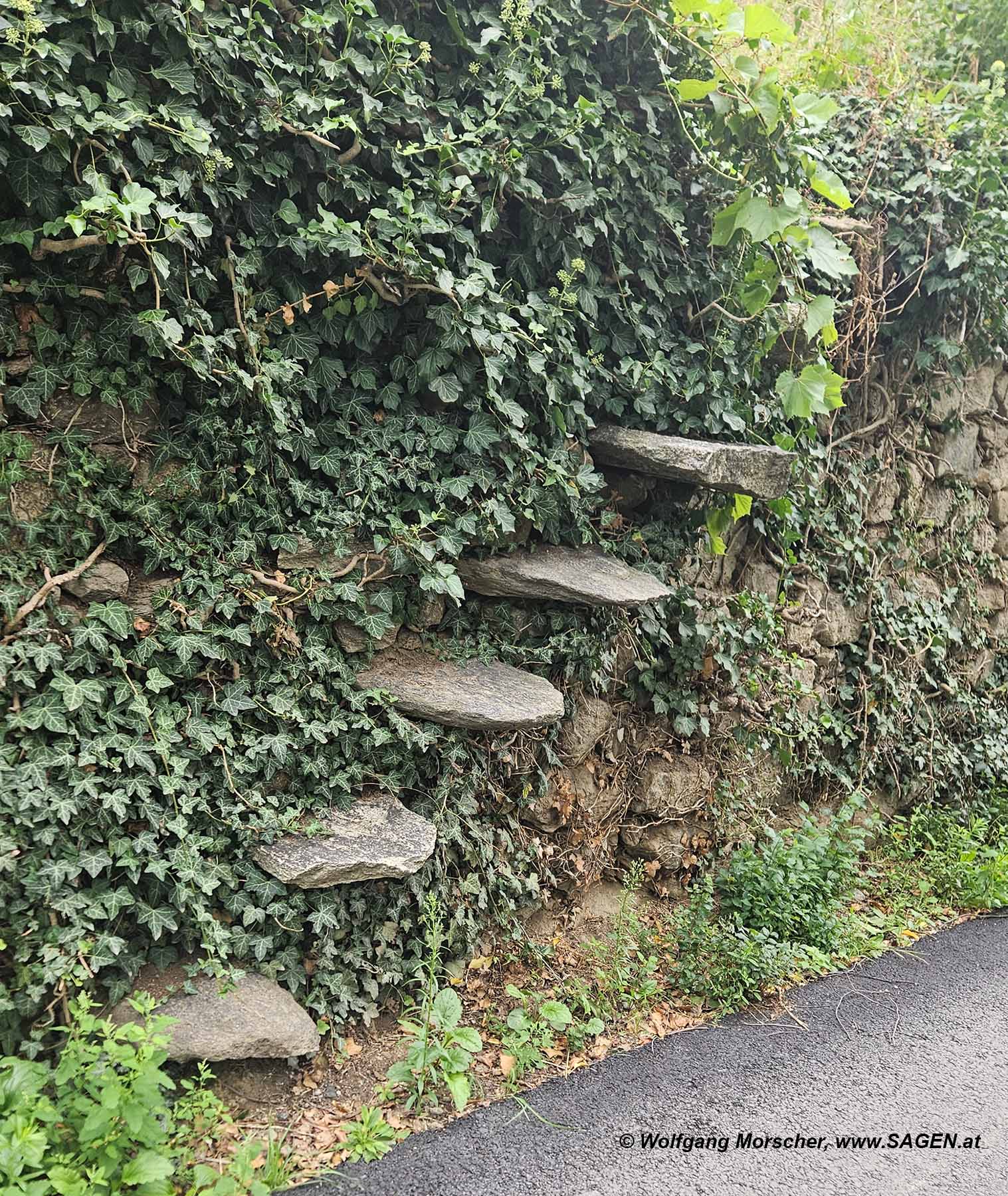 Trockensteinmauer Vinschgau