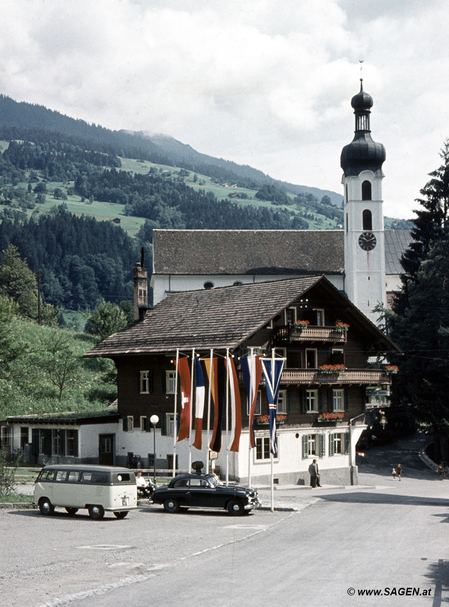 Tschagguns im Montafon, 1957