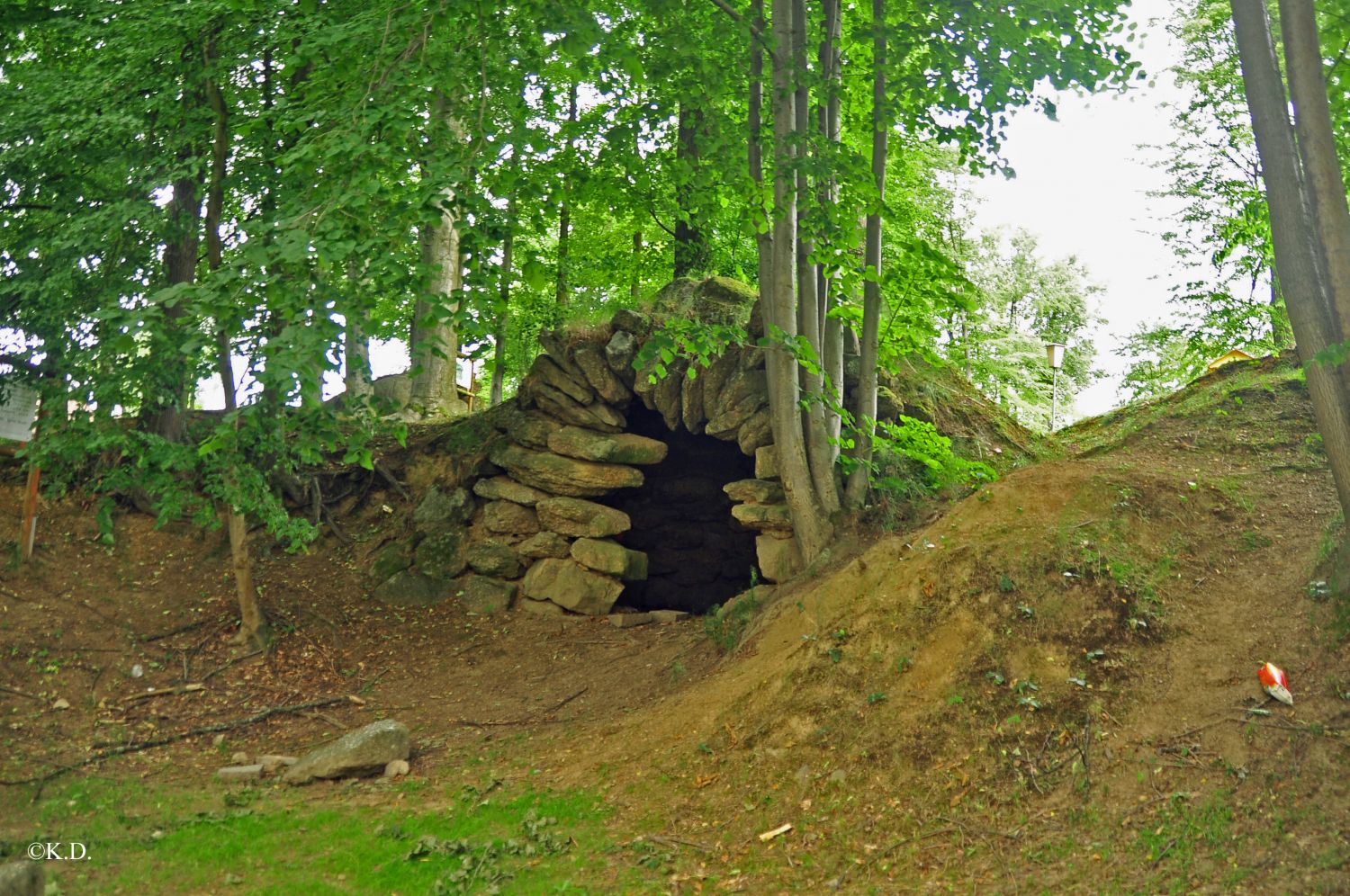 Tumulus in Schrems (Niederösterreich)