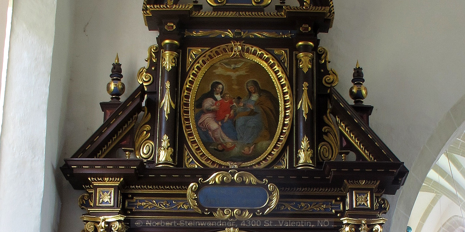 Turmlose Kirche Kanning - Seitenaltar