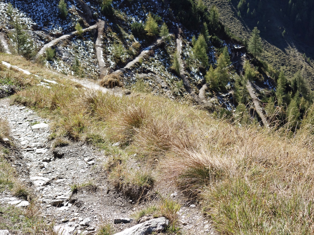 Tuxer Joch, Weg nach Schmirn