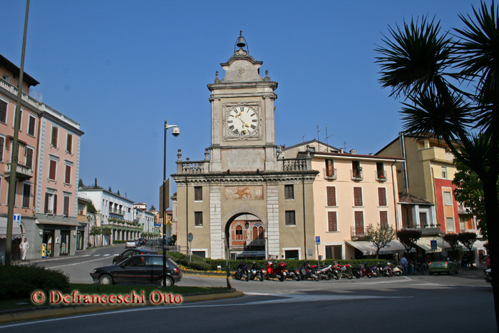 Uhrenturm von Saló am Gardasee