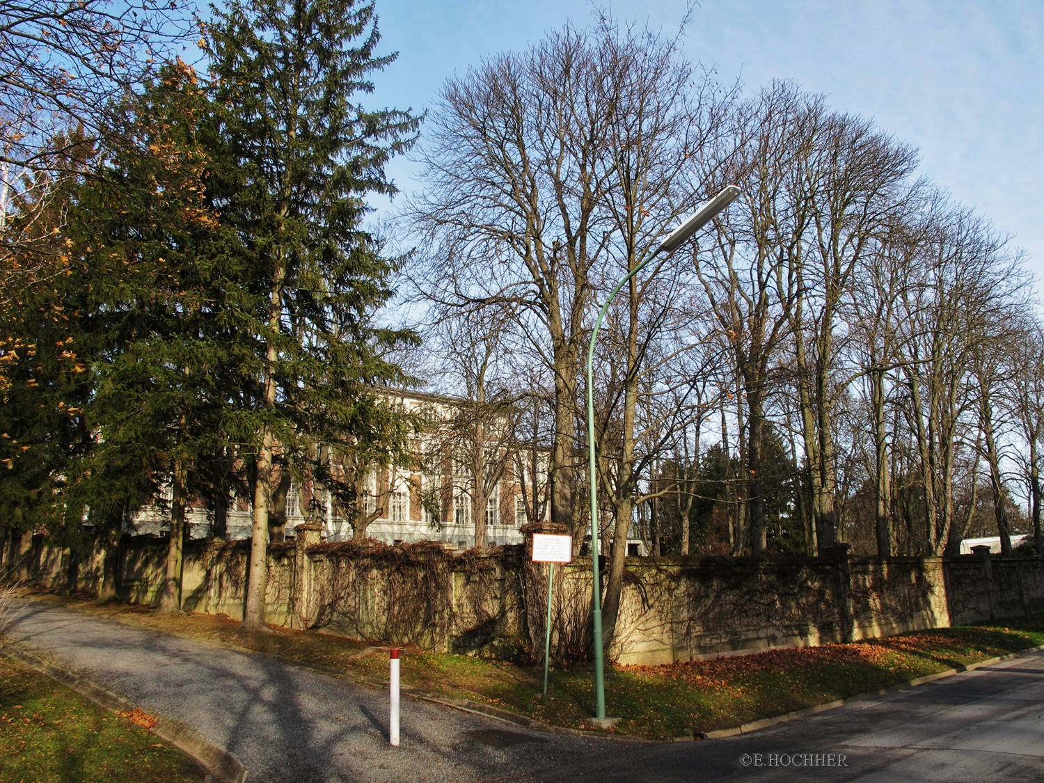 Ummauerte Pavillons Otto-Wagner-Spital