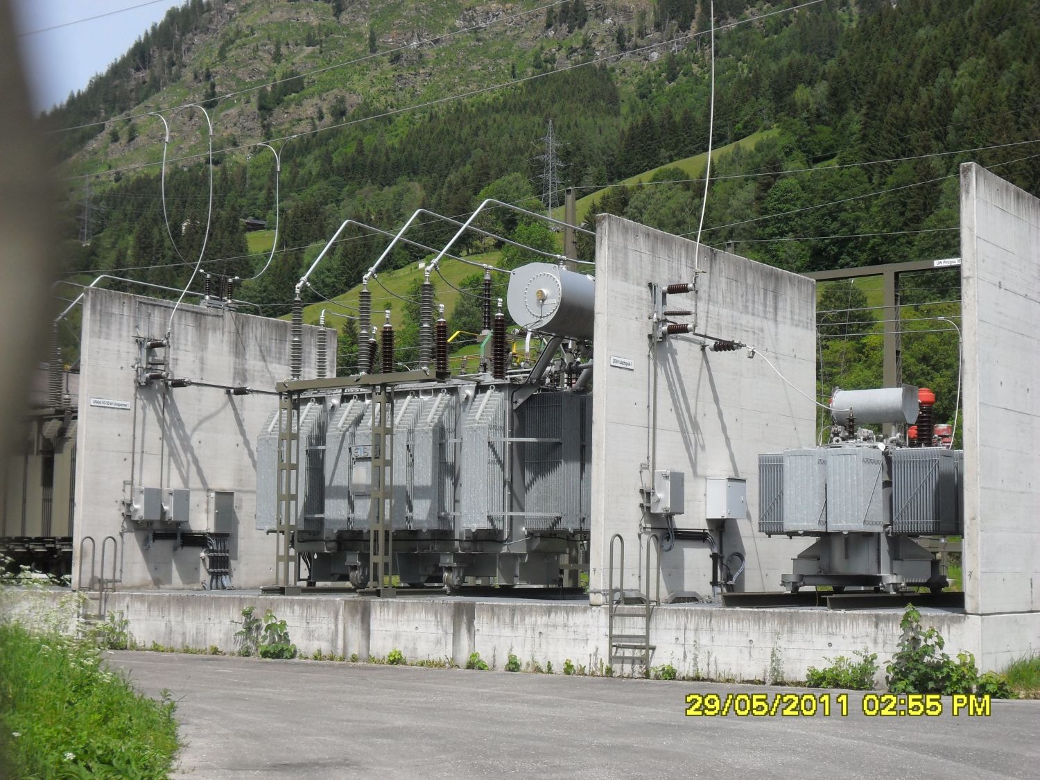 Umspannwerk Strom für die Schilifte