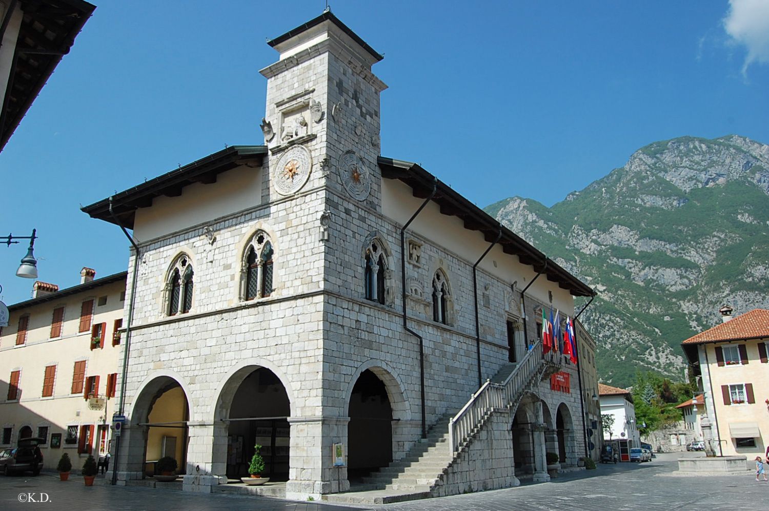 Venzone (Friaul-Italien) - Rathaus