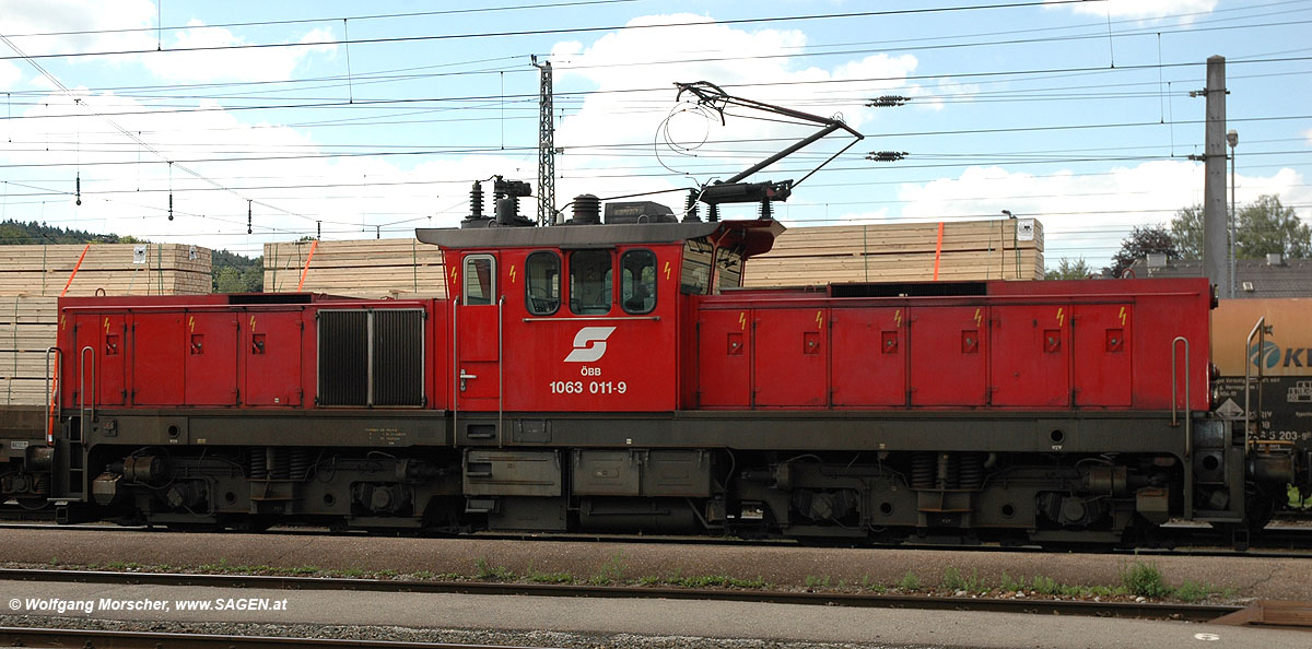 Verschublokomotive 1063