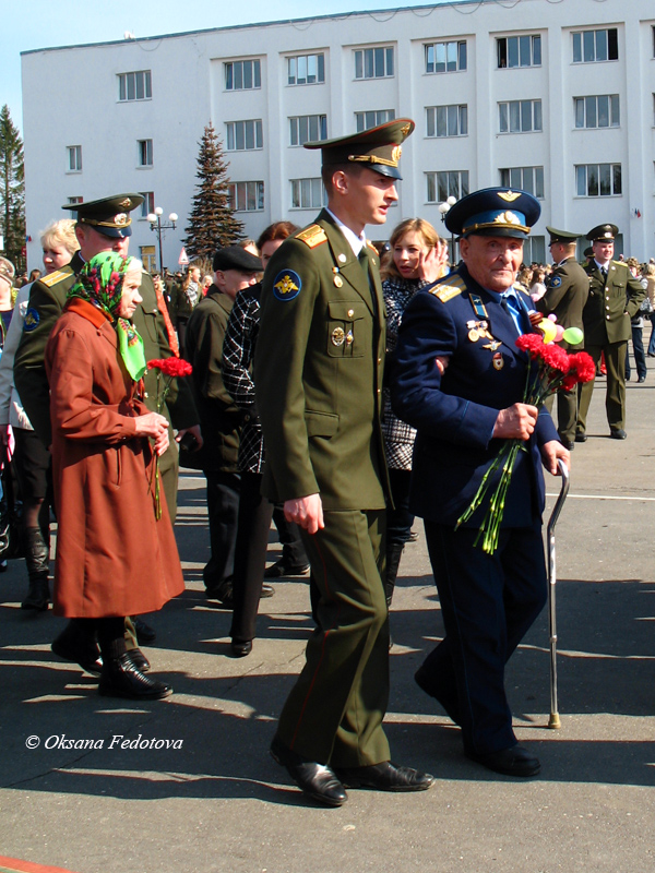 Veteranen am Siegestag